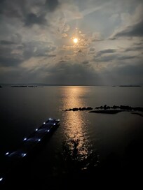 Full moon from our balcony