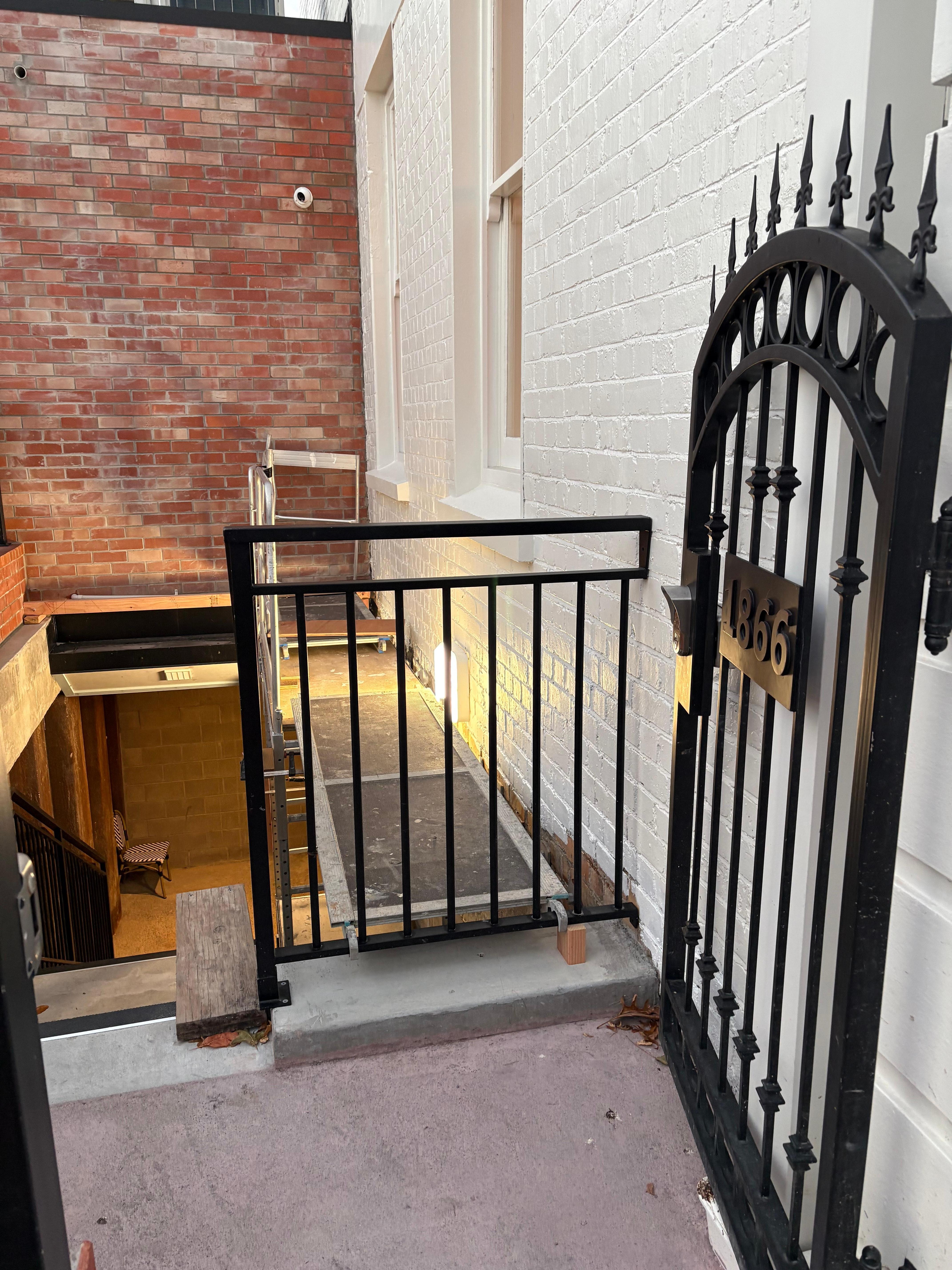 Entrance to the 1866 Speakeasy