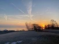 Sunrise from hotel window