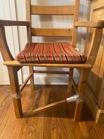 Left out broken chair