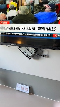 Cable box fell while i was flipping through channels