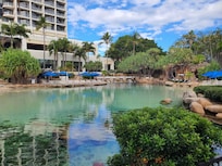 Lagoon was fun to snorkel into