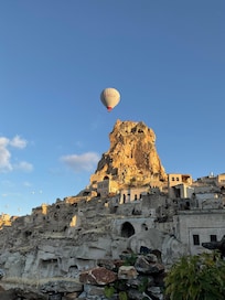 View from the terrace of Ortahisar Castle