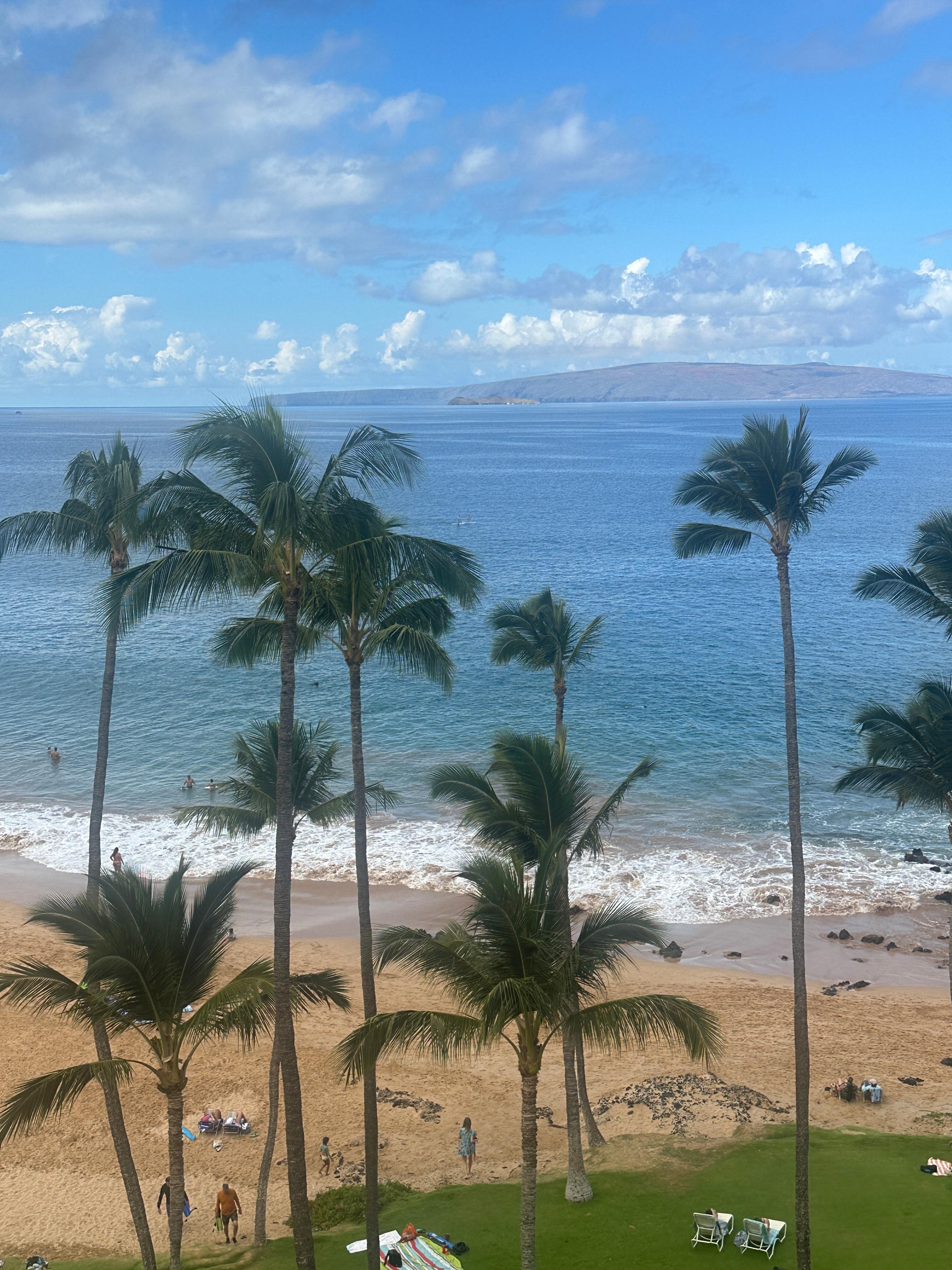 From our Lanai.