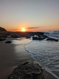 Sunset from the closest beach
