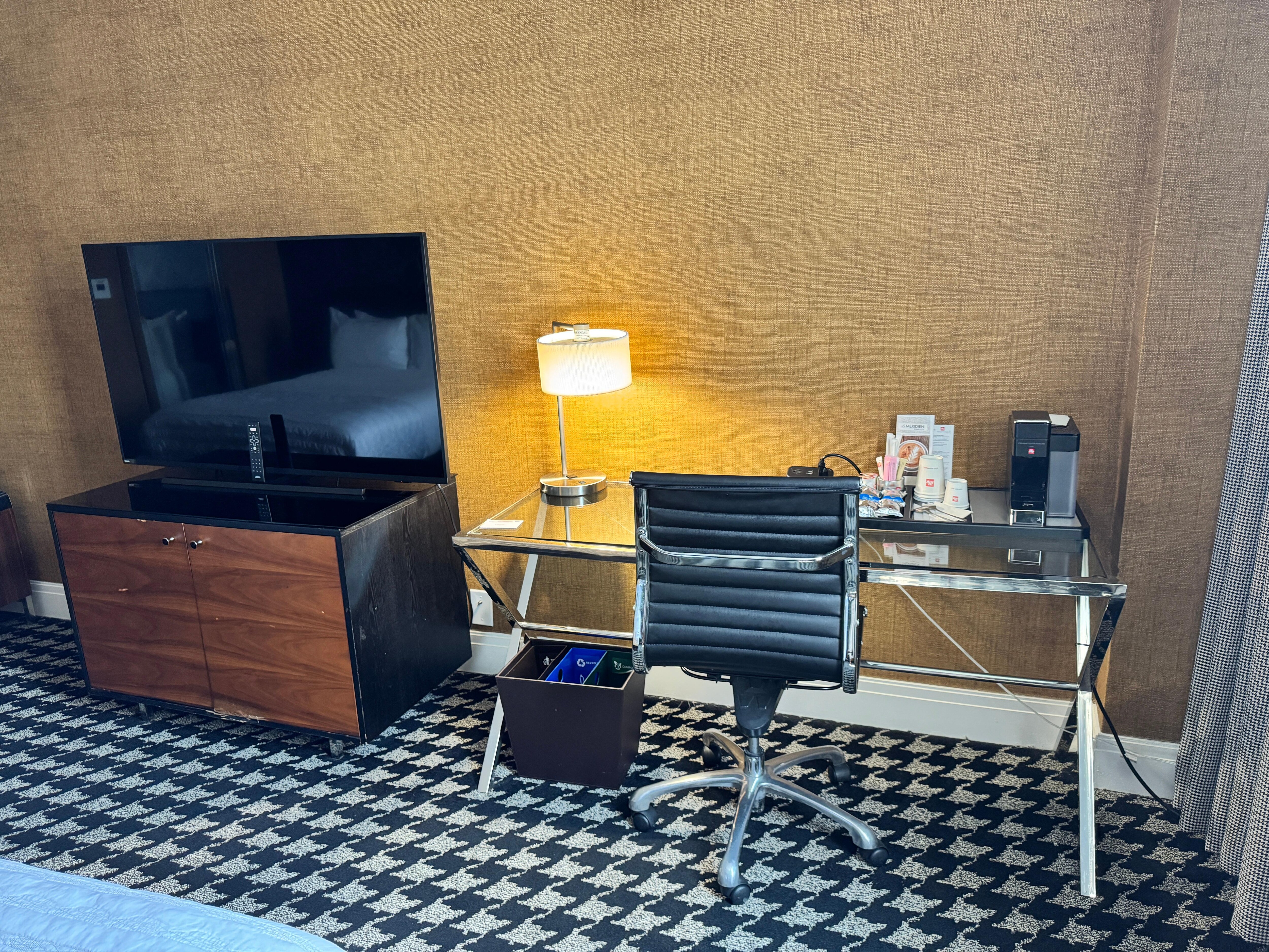 View of room from the far bed