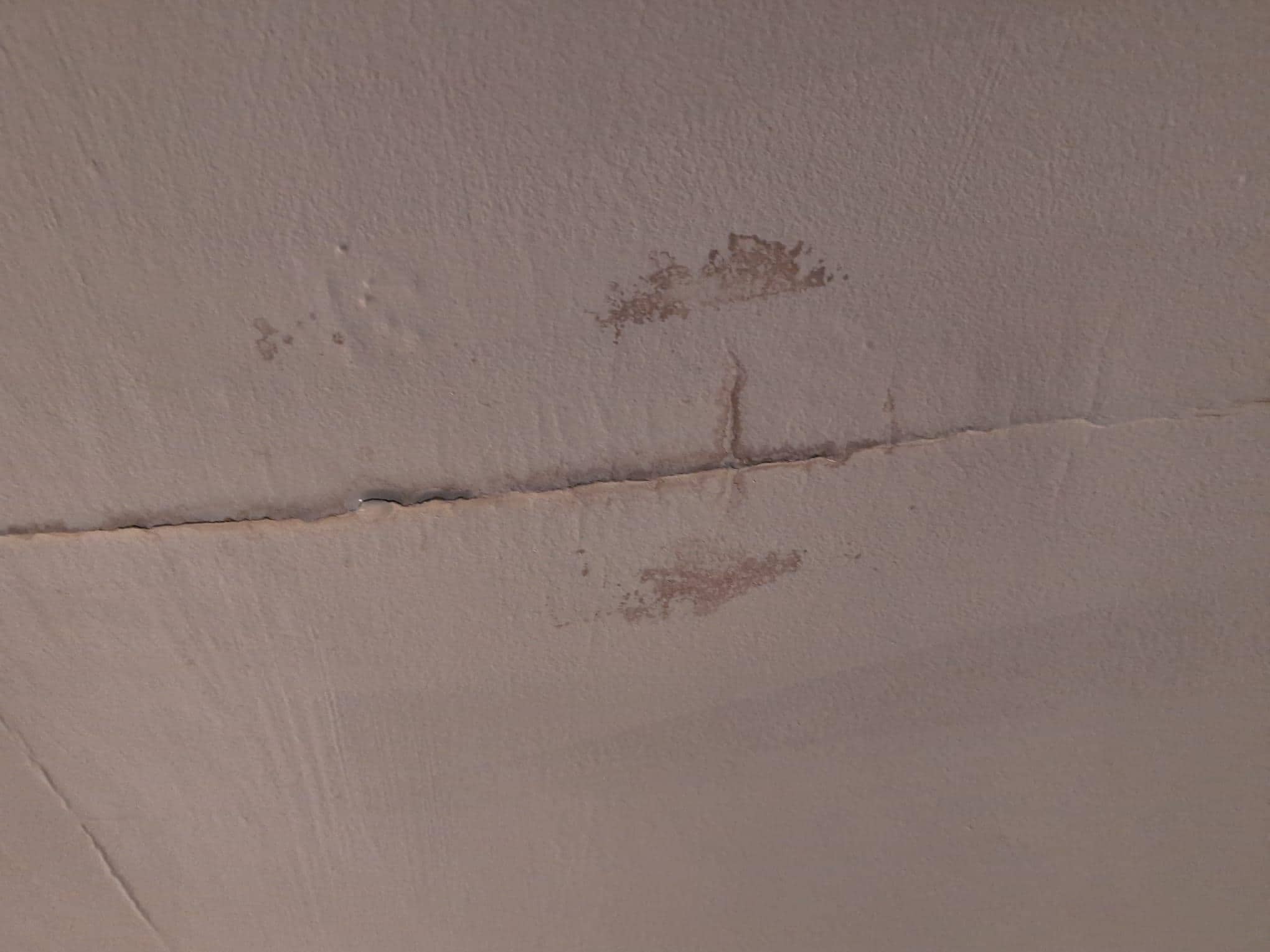 water leak in the ceiling