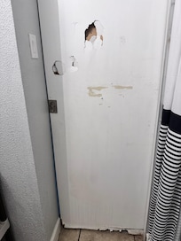 Bathroom door