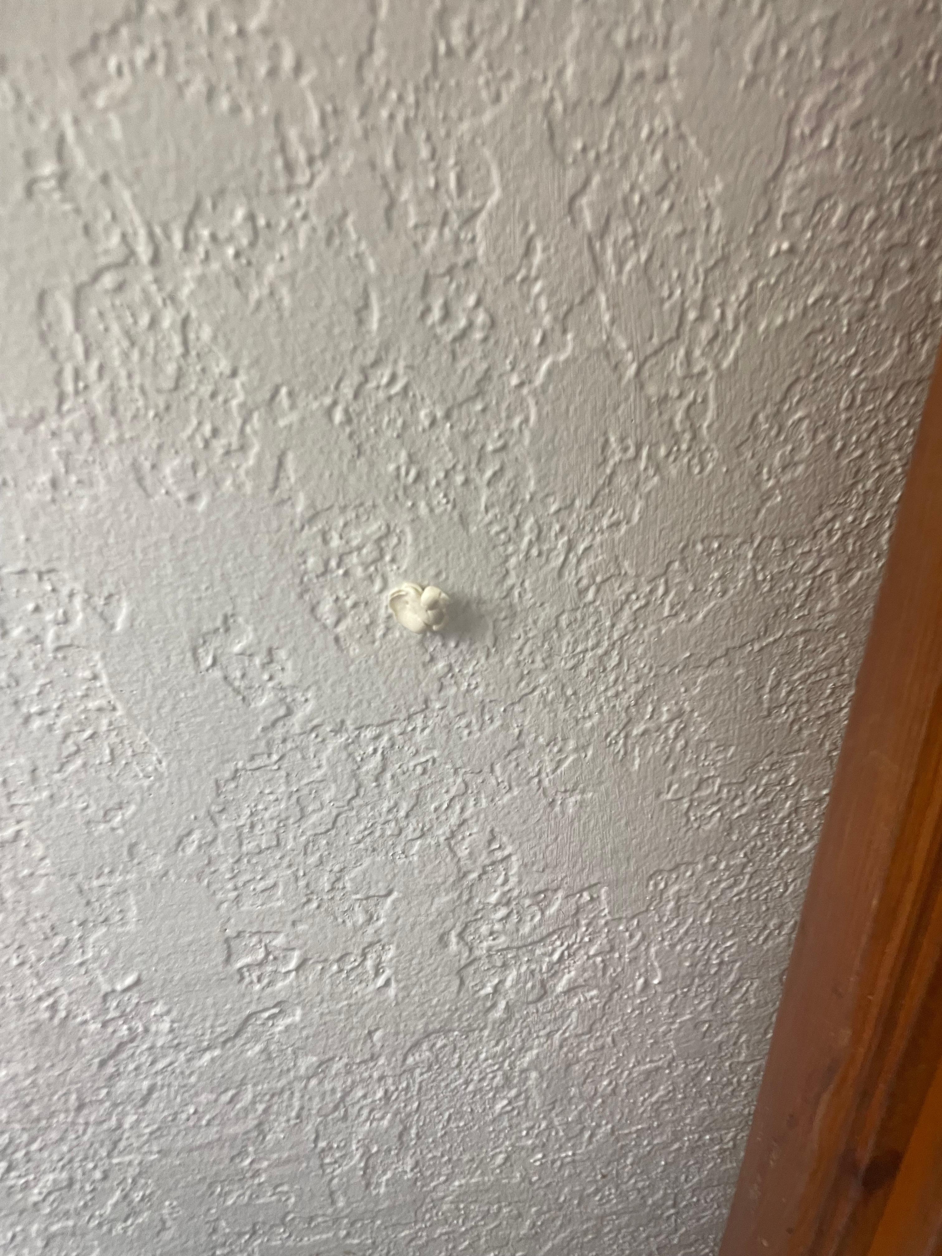 Next to the headboard