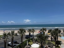 Beach front view