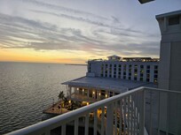 View from our room on 7th floor.