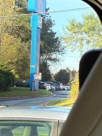 If you expand this photo enough, you will see their advertisement of NEW ROOMS… NOT!!!