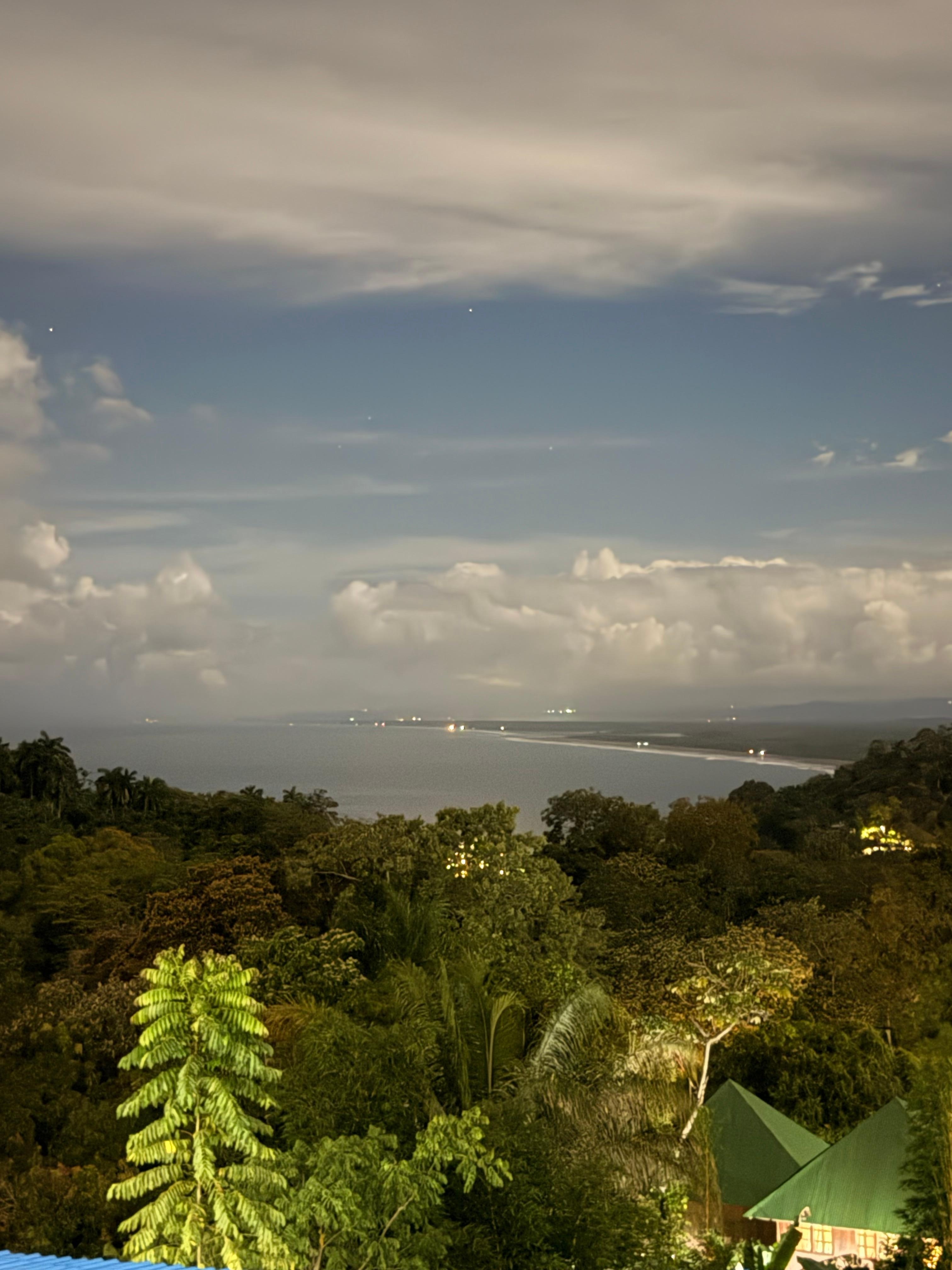 View from our balcony. 