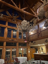 The great room where breakfast is.