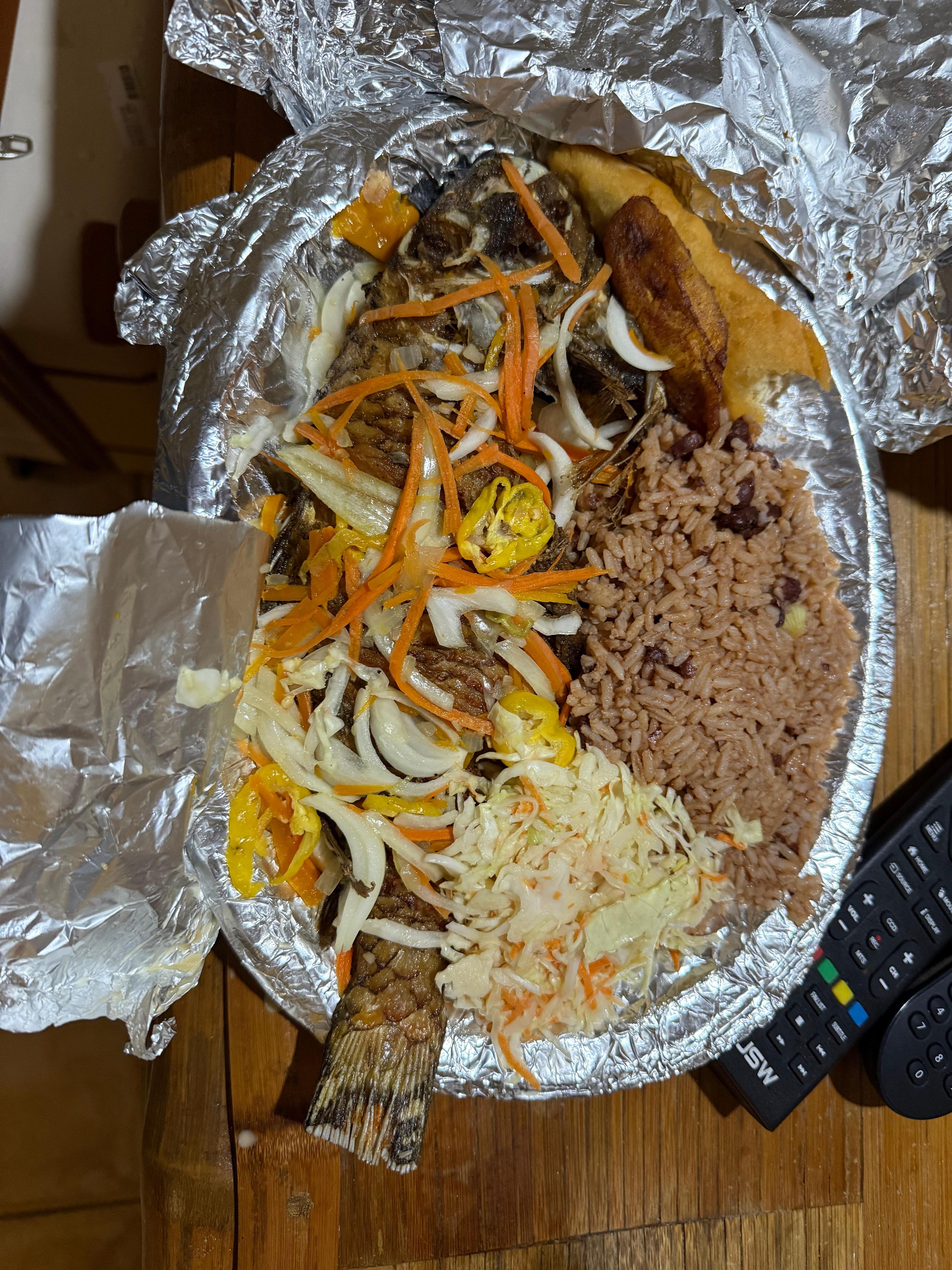 Right across the street