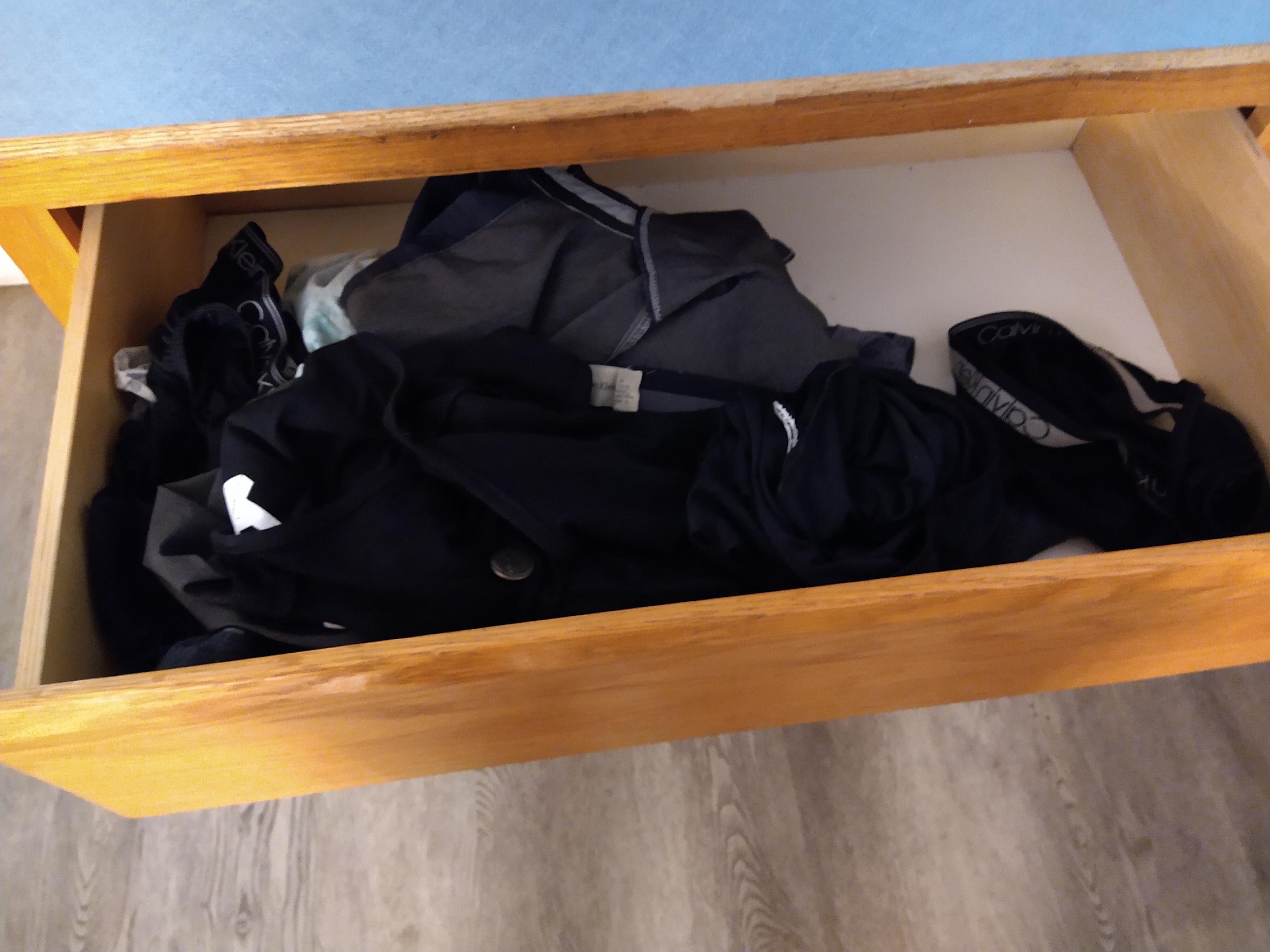 Someone else's clothes