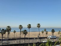 View from hotel balcony