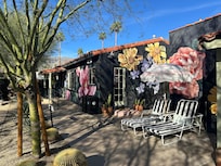 Lovely patio areas…