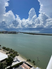 View from room balcony