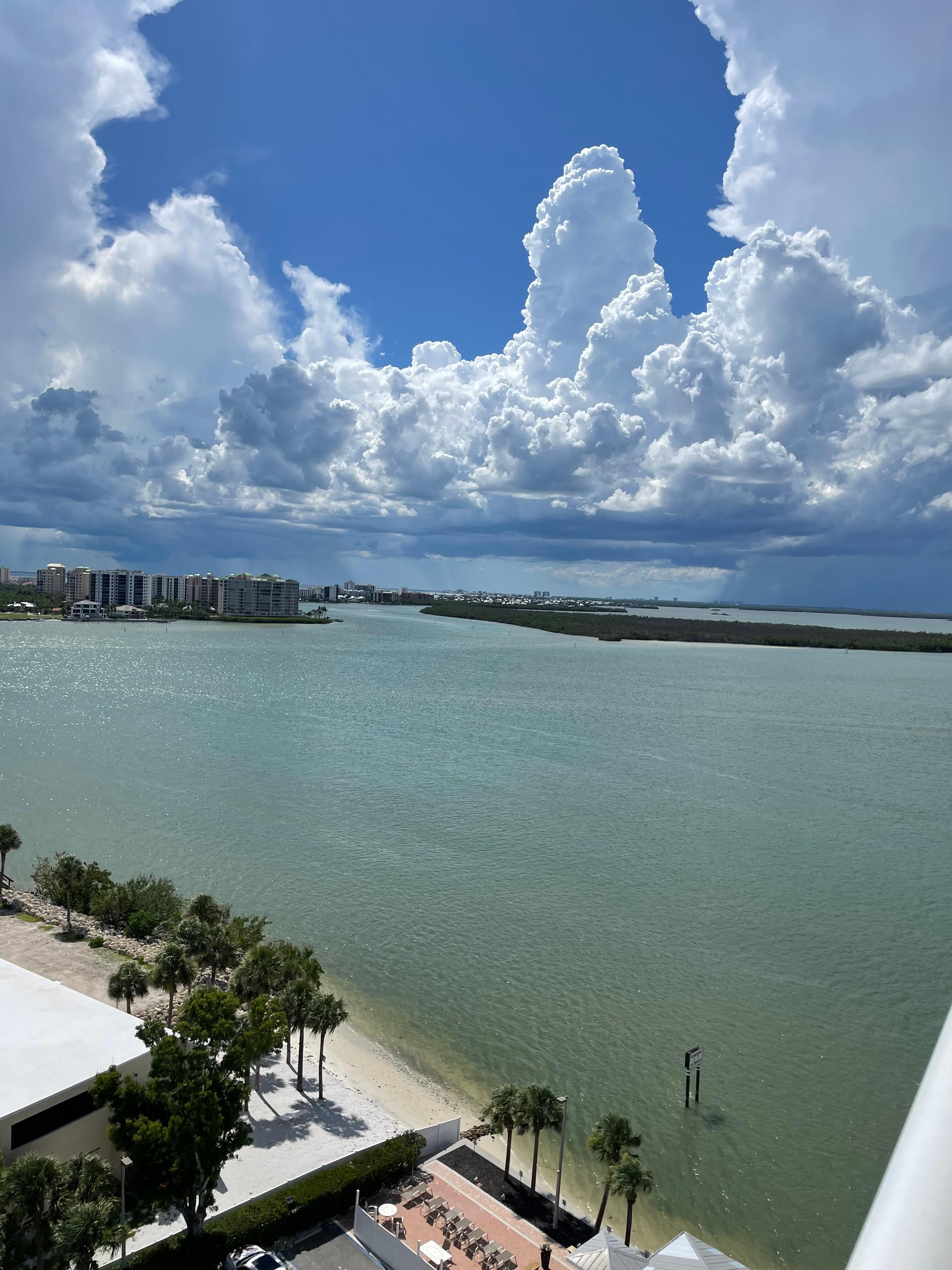 View from room balcony