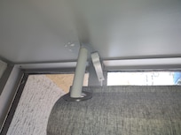 Broken drapes