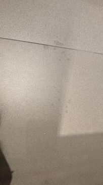 Dirty floor