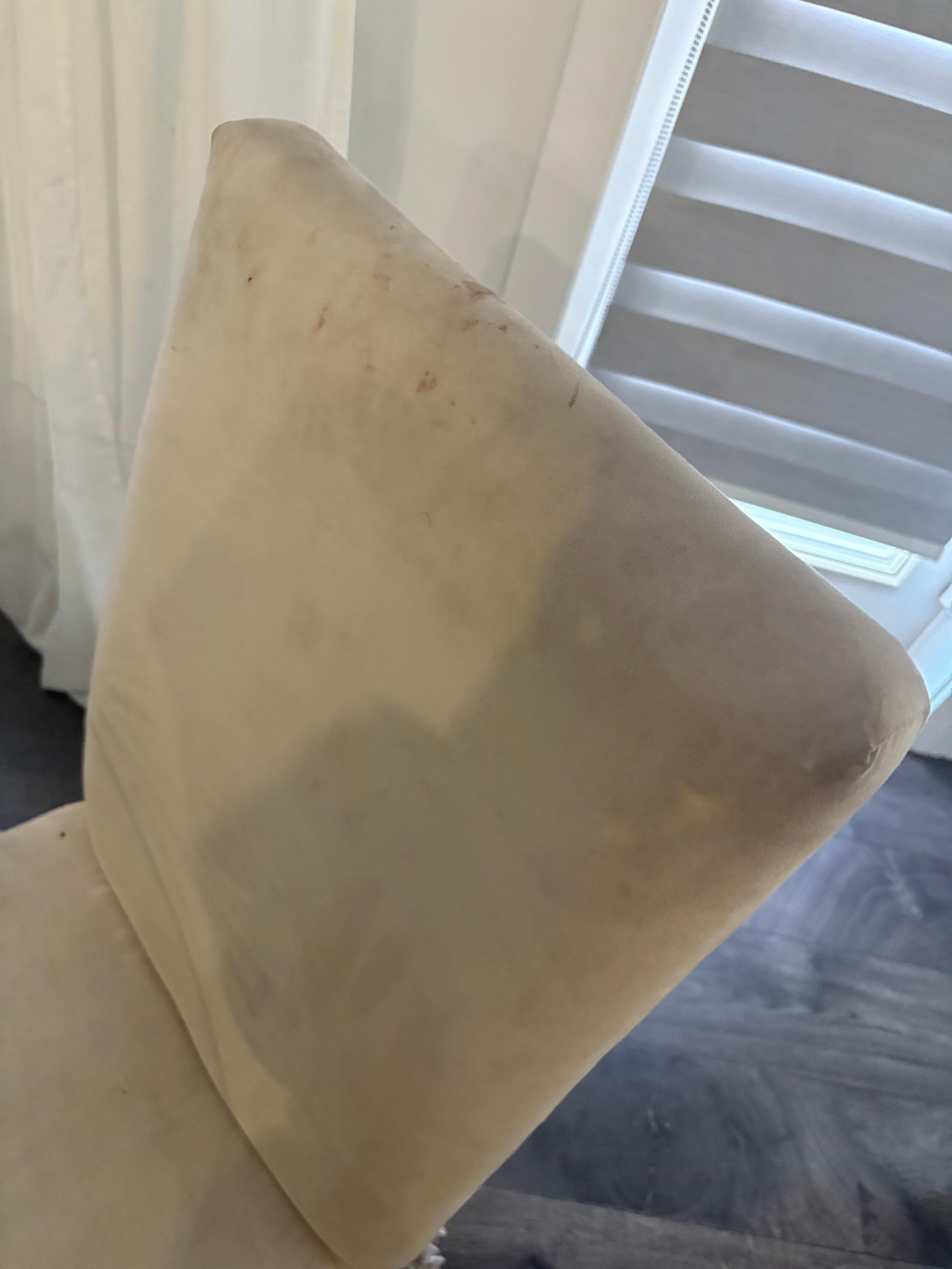 Furniture was filthy