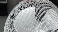 Cheap and ineffective fan.