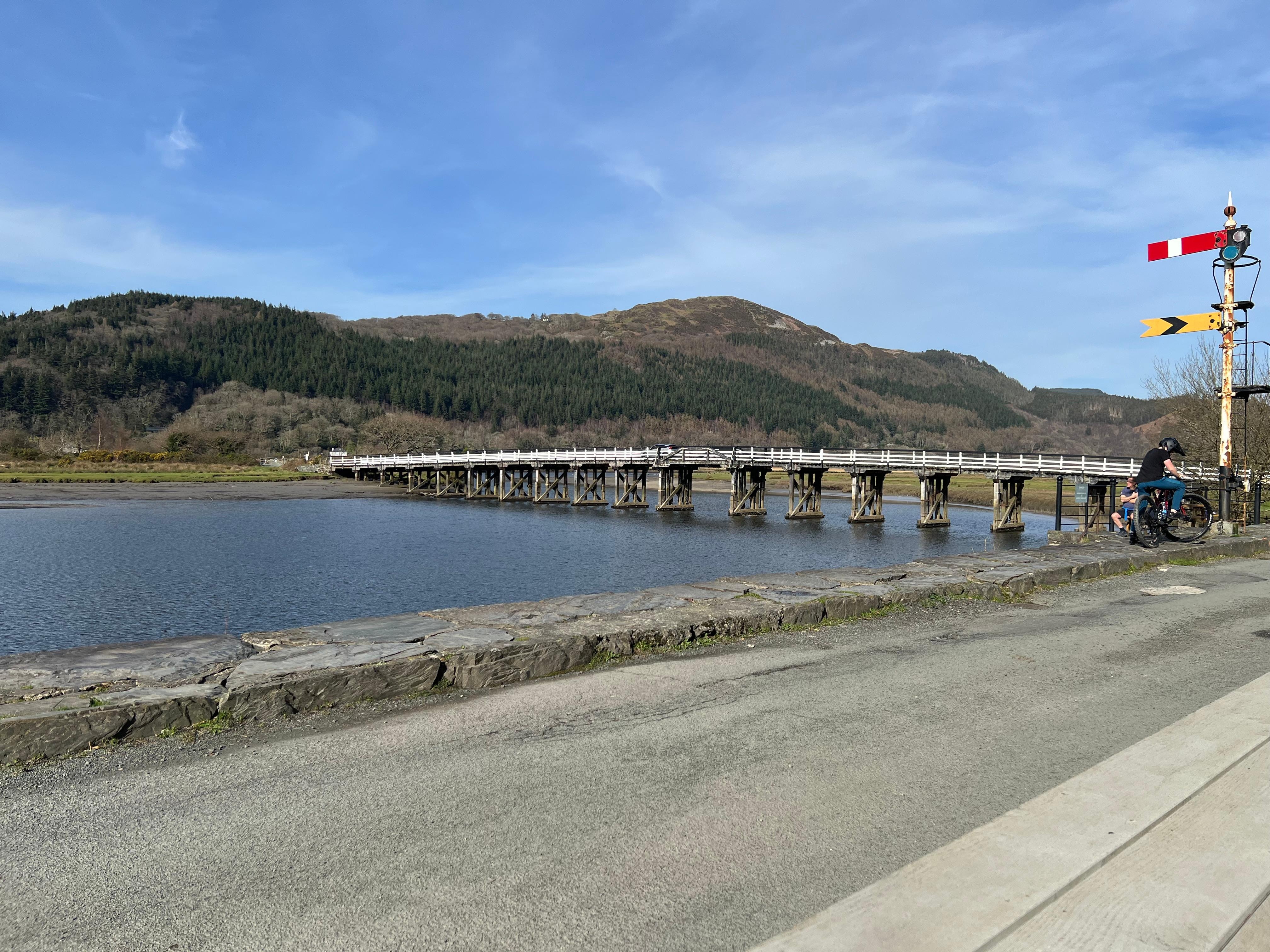 Toll bridge taken from George III Inn.