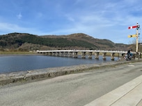 Toll bridge taken from George III Inn.