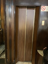Smallest elevator- I cannot believe it’s even legal.