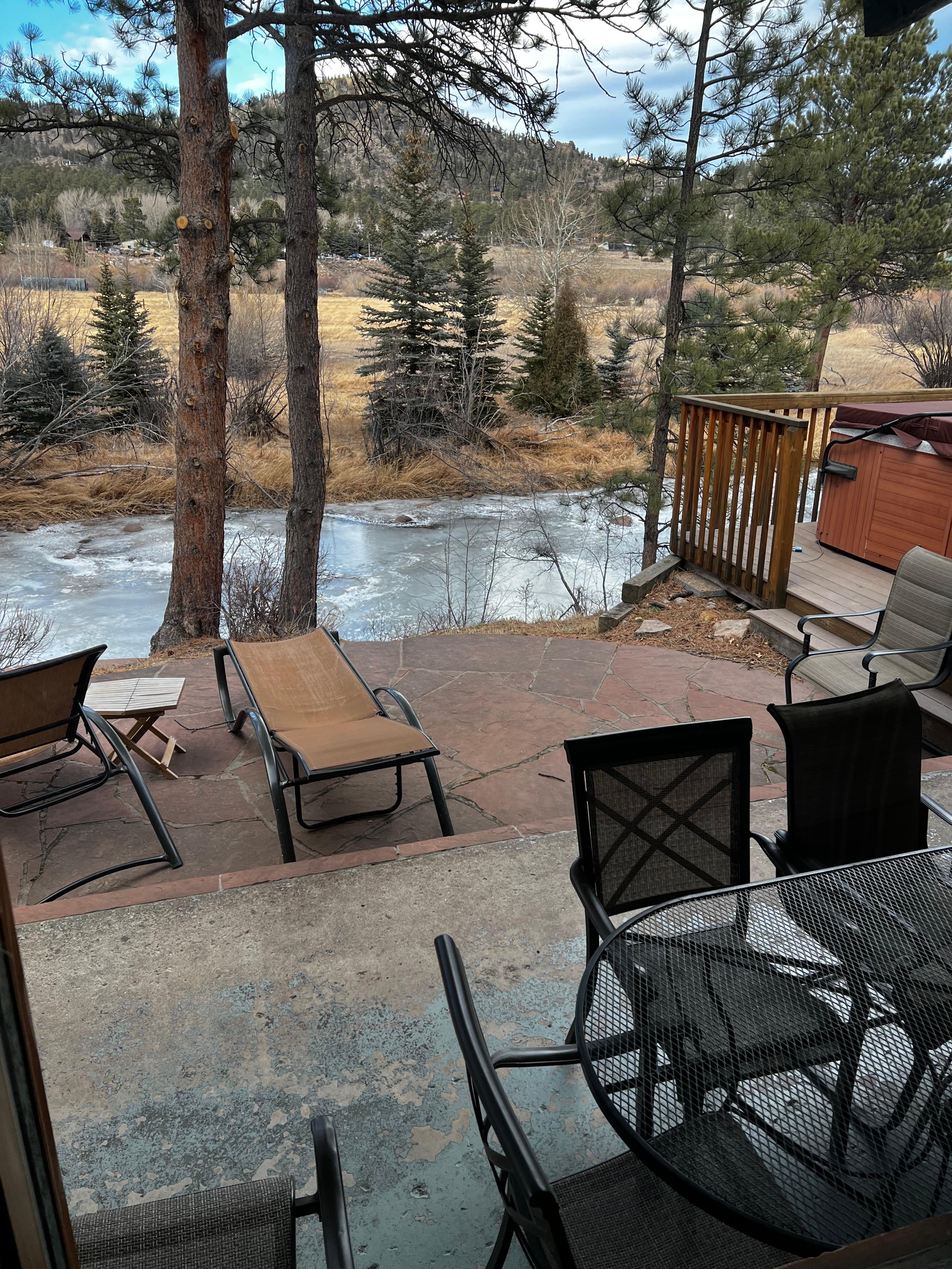 River view from back patio