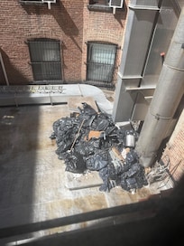 This was the view from our hotel room window