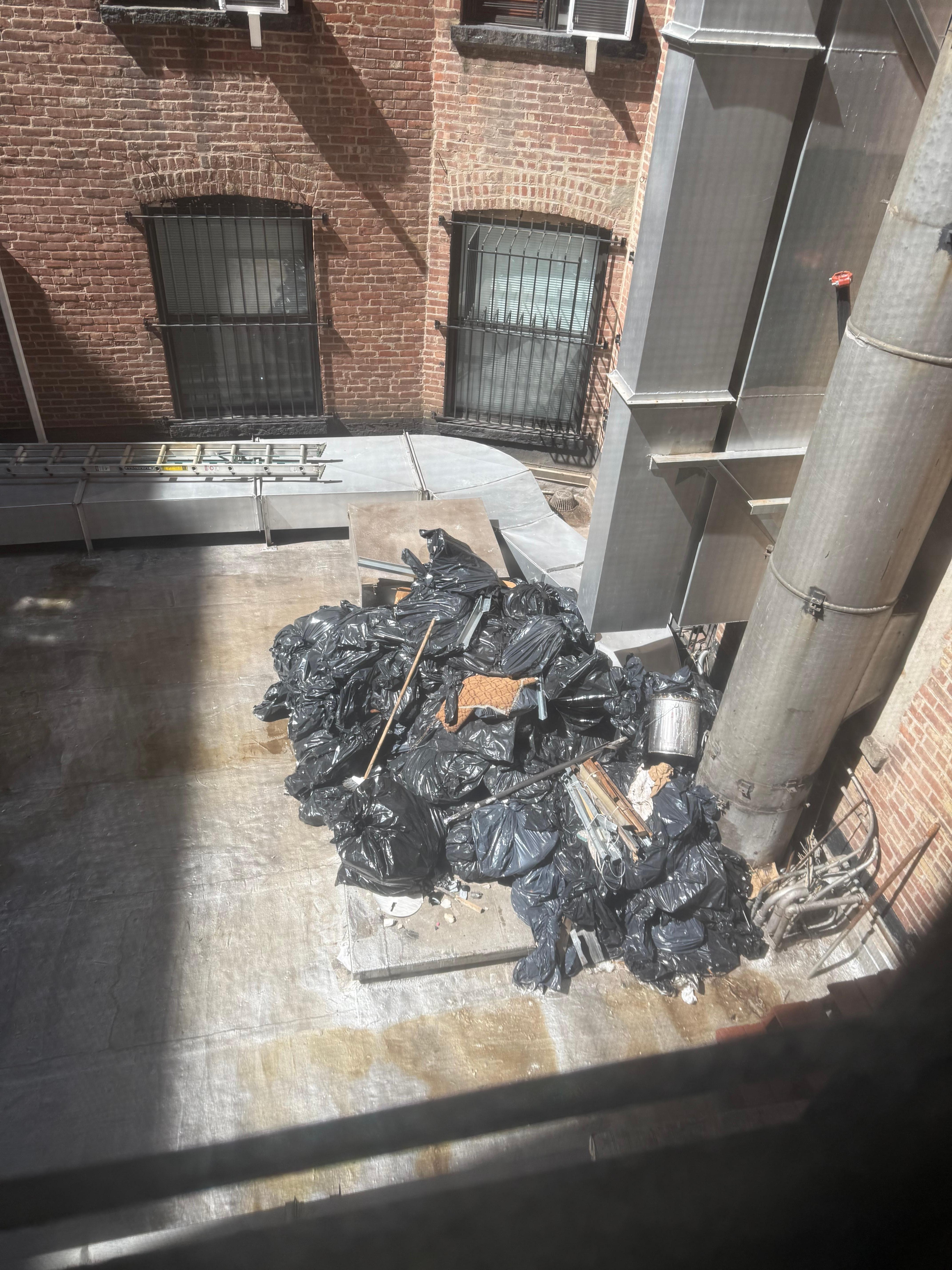 This was the view from our hotel room window