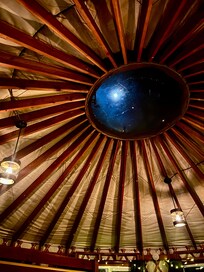 Moon in the sky light