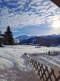 Vue du logement sur le Mont Blanc