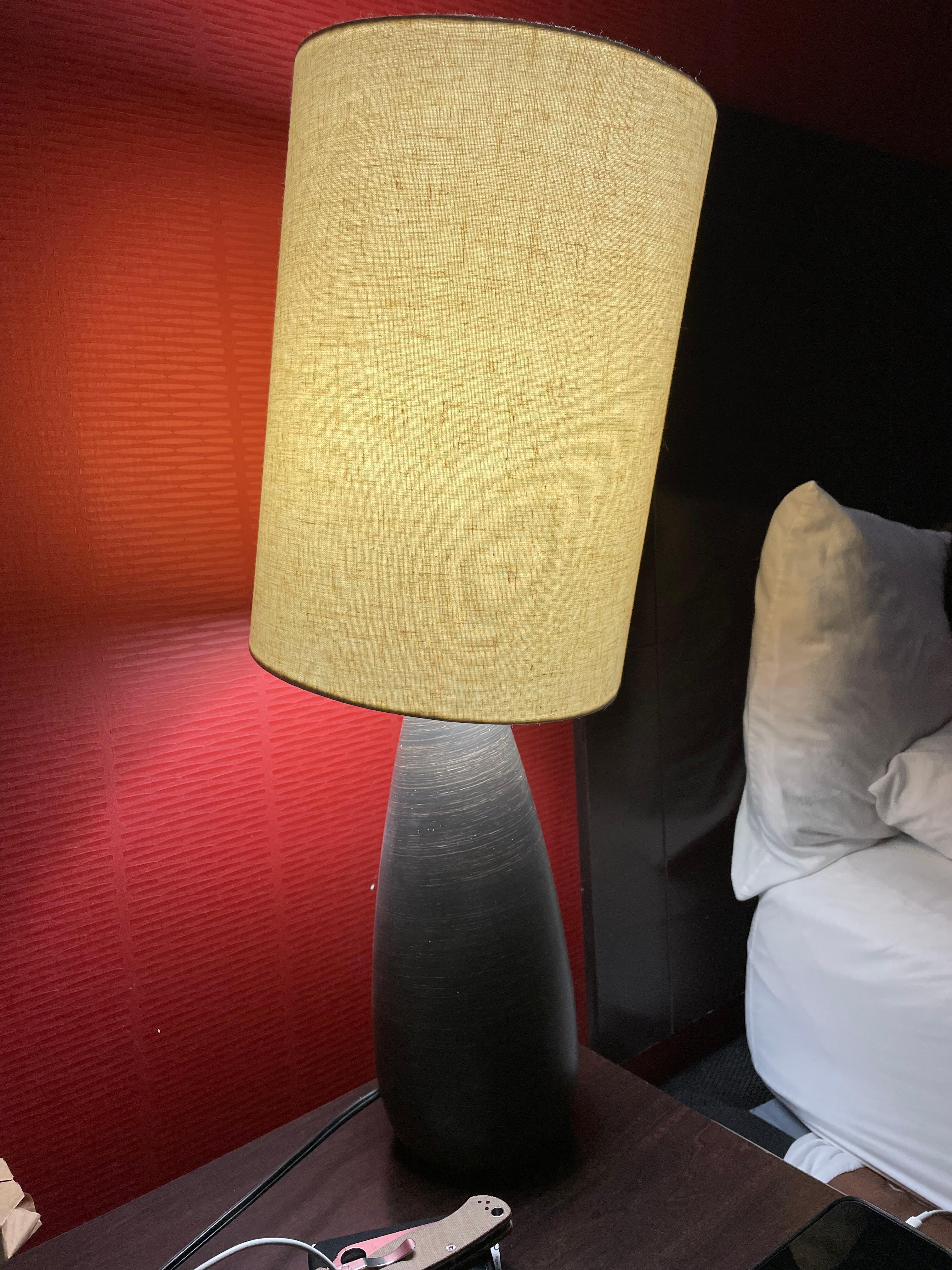 Broken lampshade 