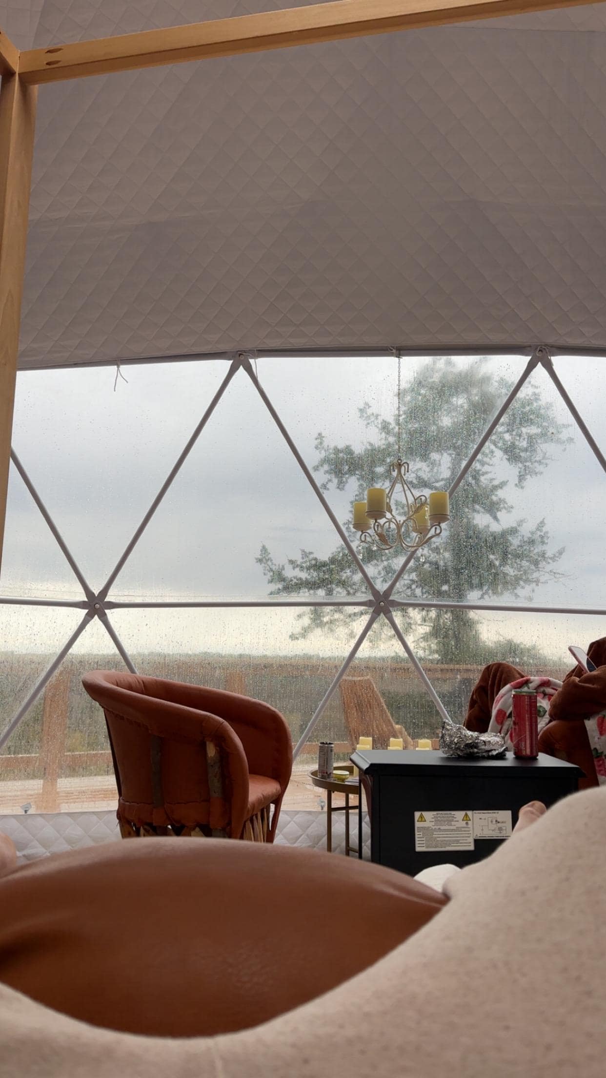 Even on a rainy morning the coziness was top tier! 