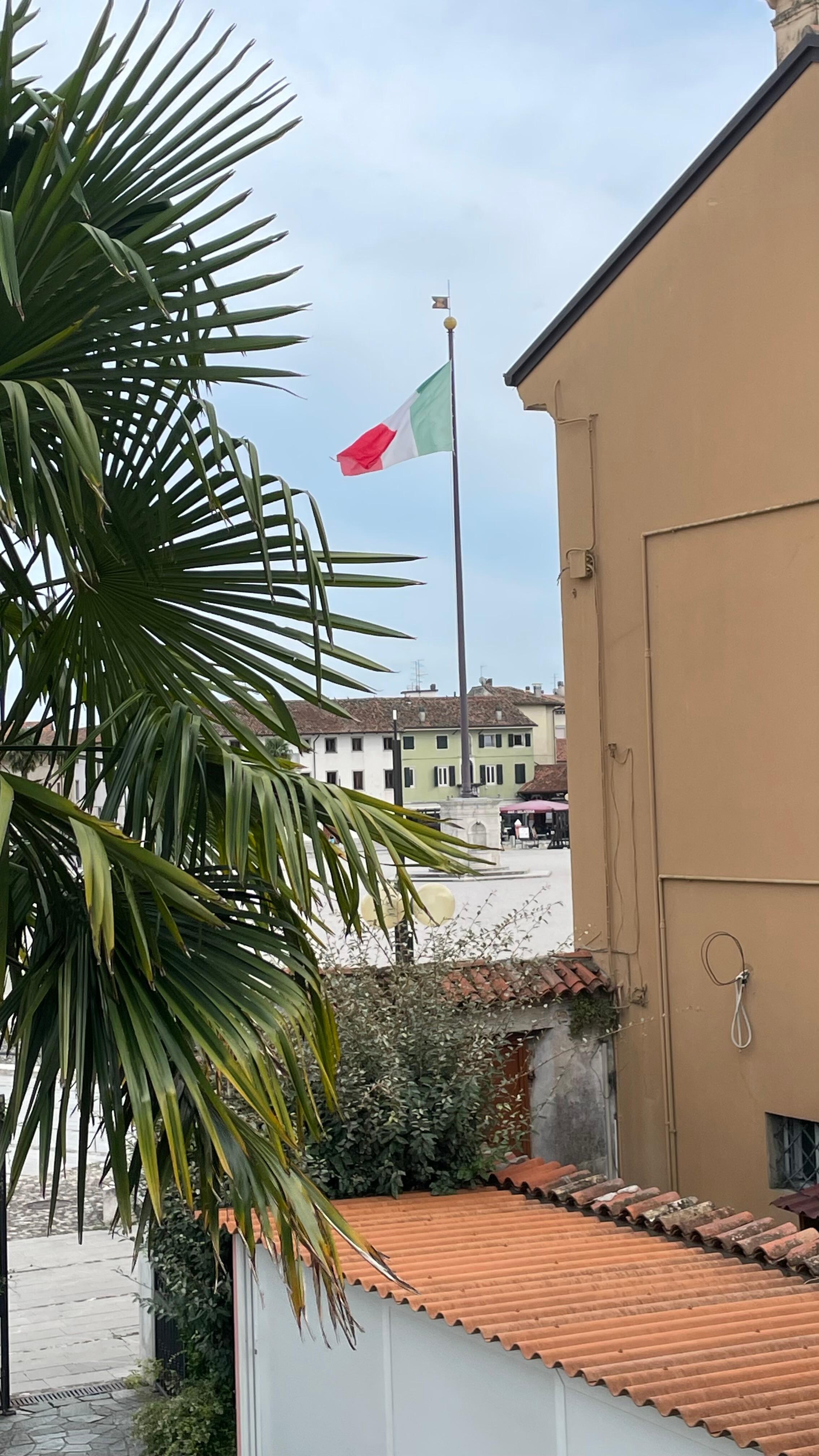 Aussicht auf den Platz