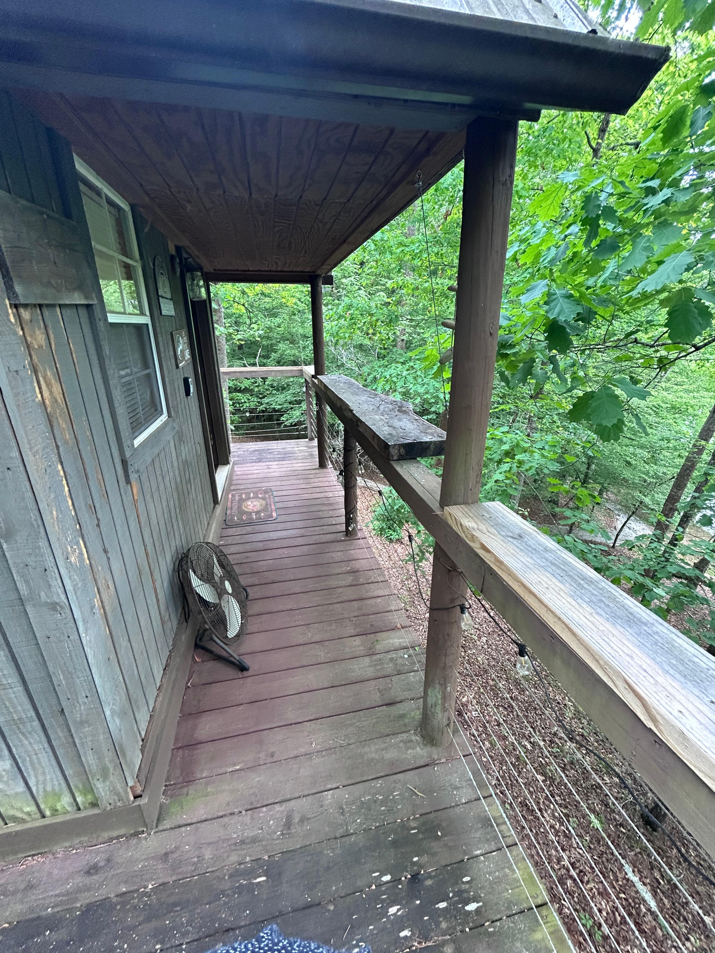 Awesome place to listen to the rain!