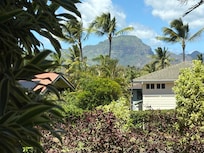 View from the bedroom patio doors.