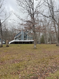 The house from the road