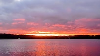 Sunrise from the back yard