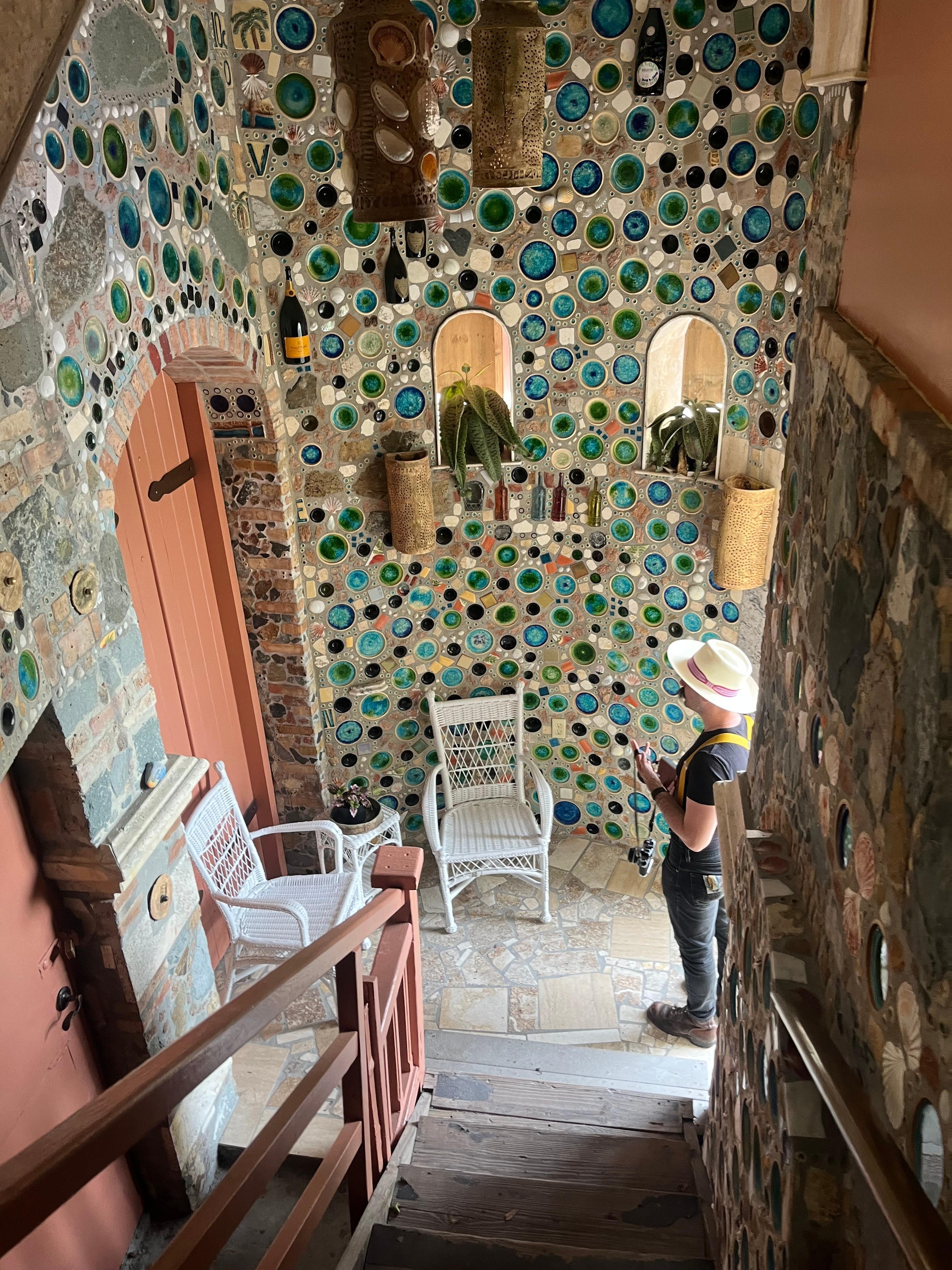 Donald's handiwork on display. 