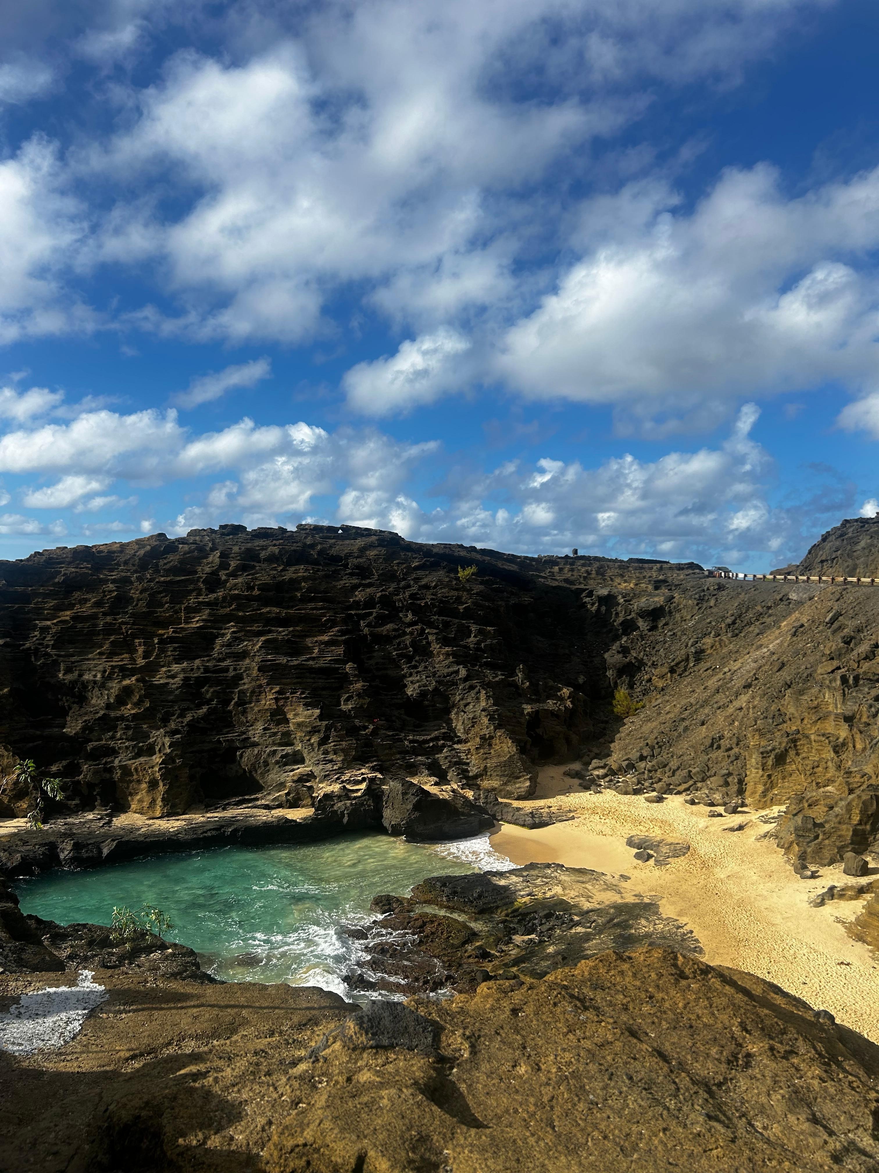 Not far from our motel was this beautiful view