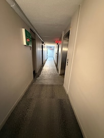 Hallway to room