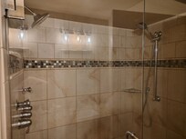 The shower is amazing