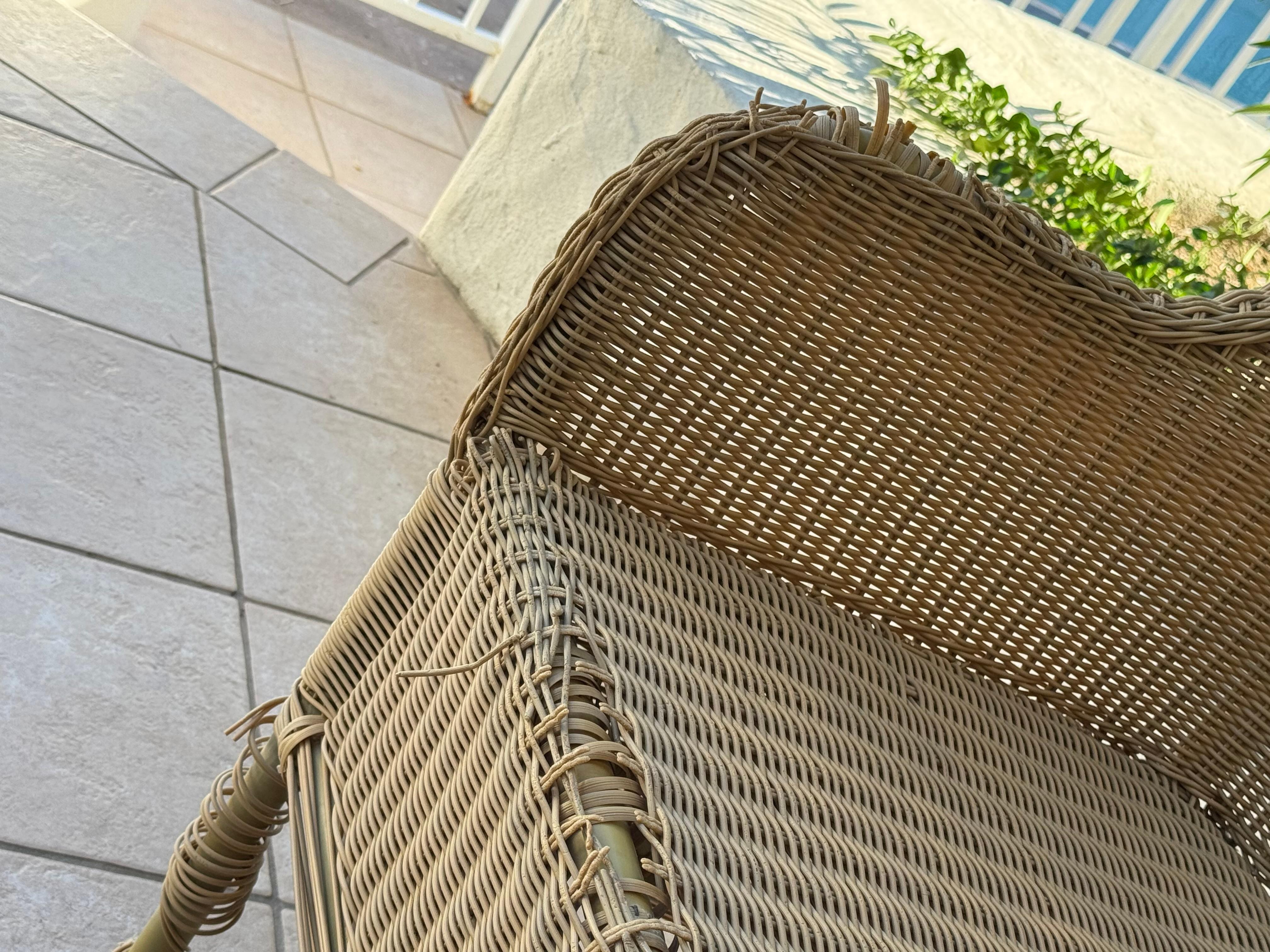 Outdoor furniture falling apart.