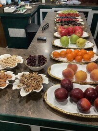This is a magnificent breakfast offering. SO healthy yet not without something for the kids or muffin fans.