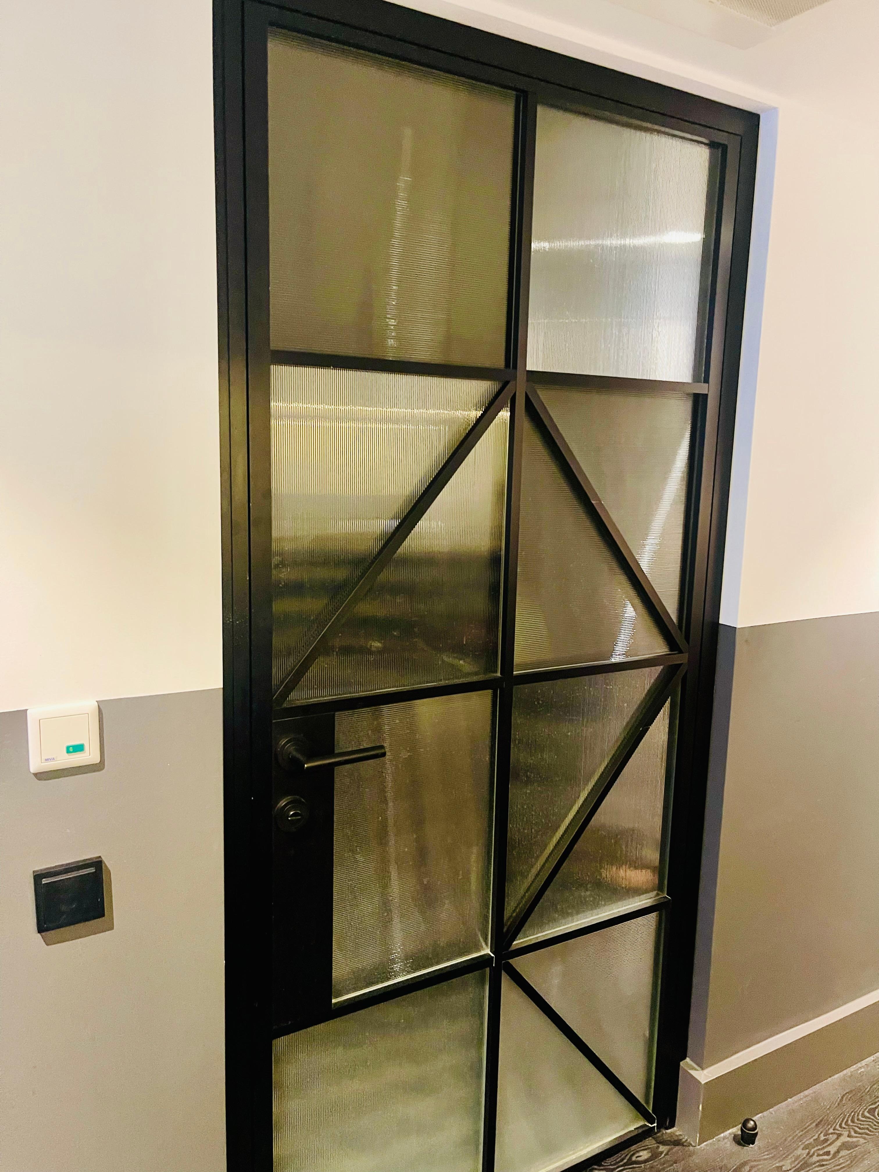 Art Deco Bathroom Door